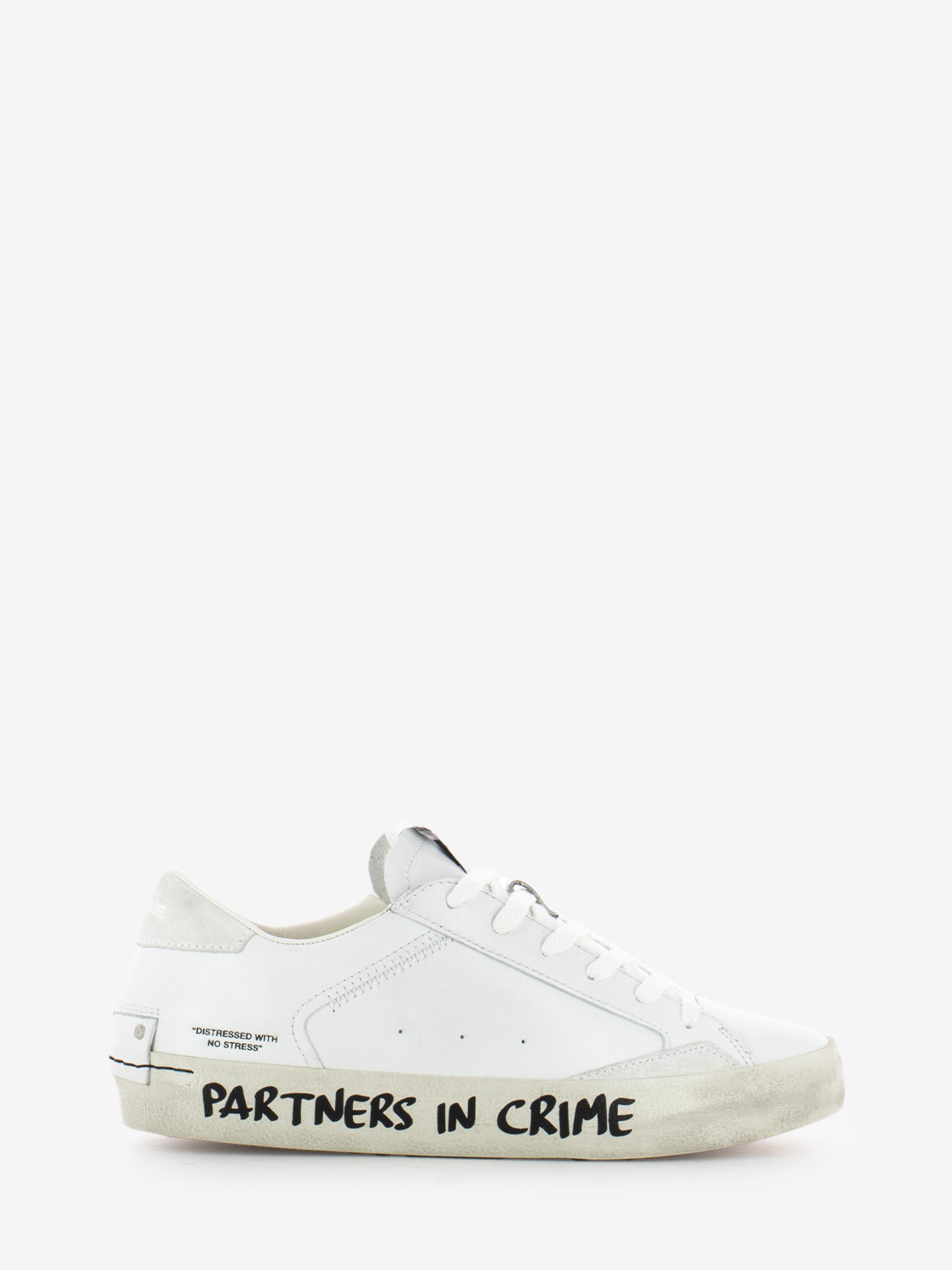 Sneakers Distressed bianco