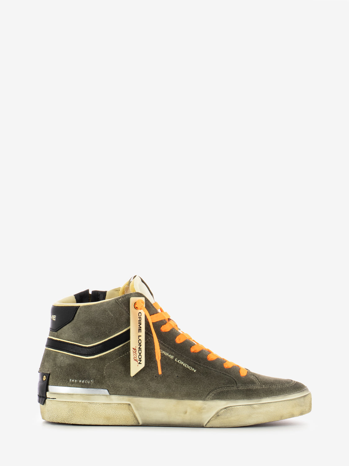 Brown Recut High Sneakers