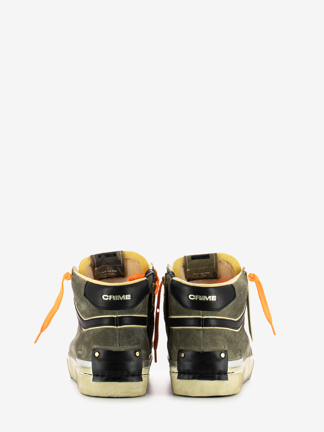 Brown Recut High Sneakers