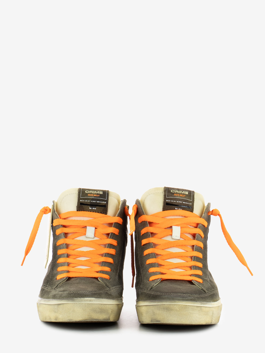 Brown Recut High Sneakers