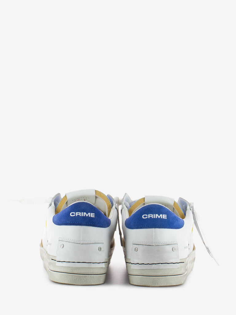 CRIME - Sneakers SK8 Deluxe bianco / azzurro