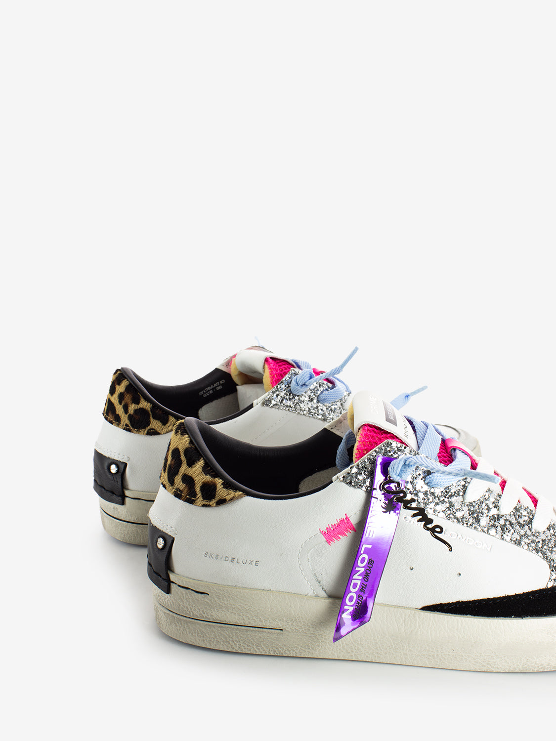 Sneakers SK8 deluxe white / glitter