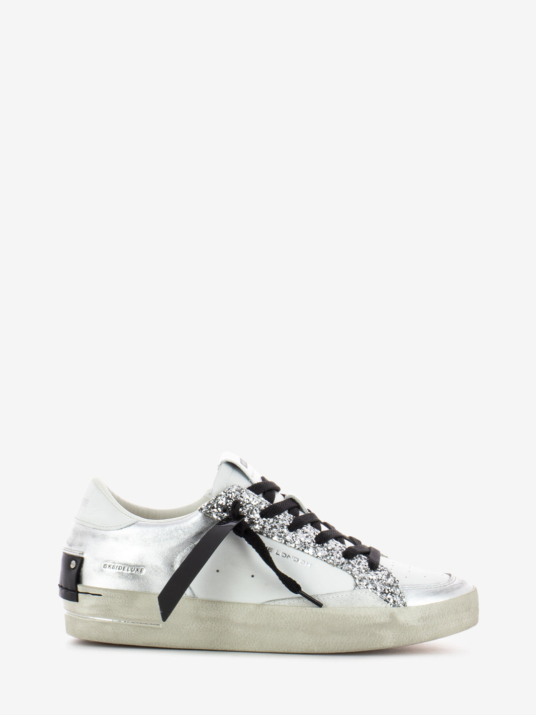 Sk8 Deluxe white / silver sneakers