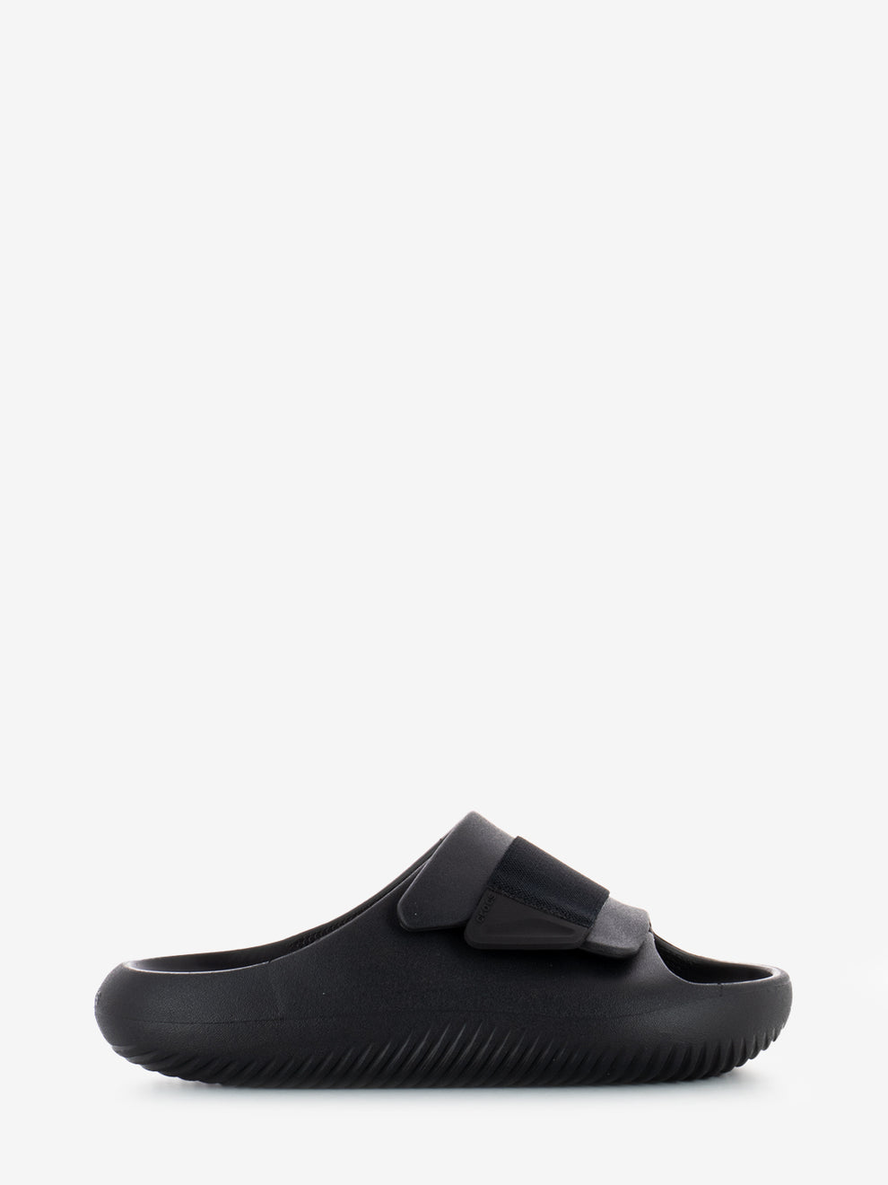 Mellow Luxe recovery slide black slipper
