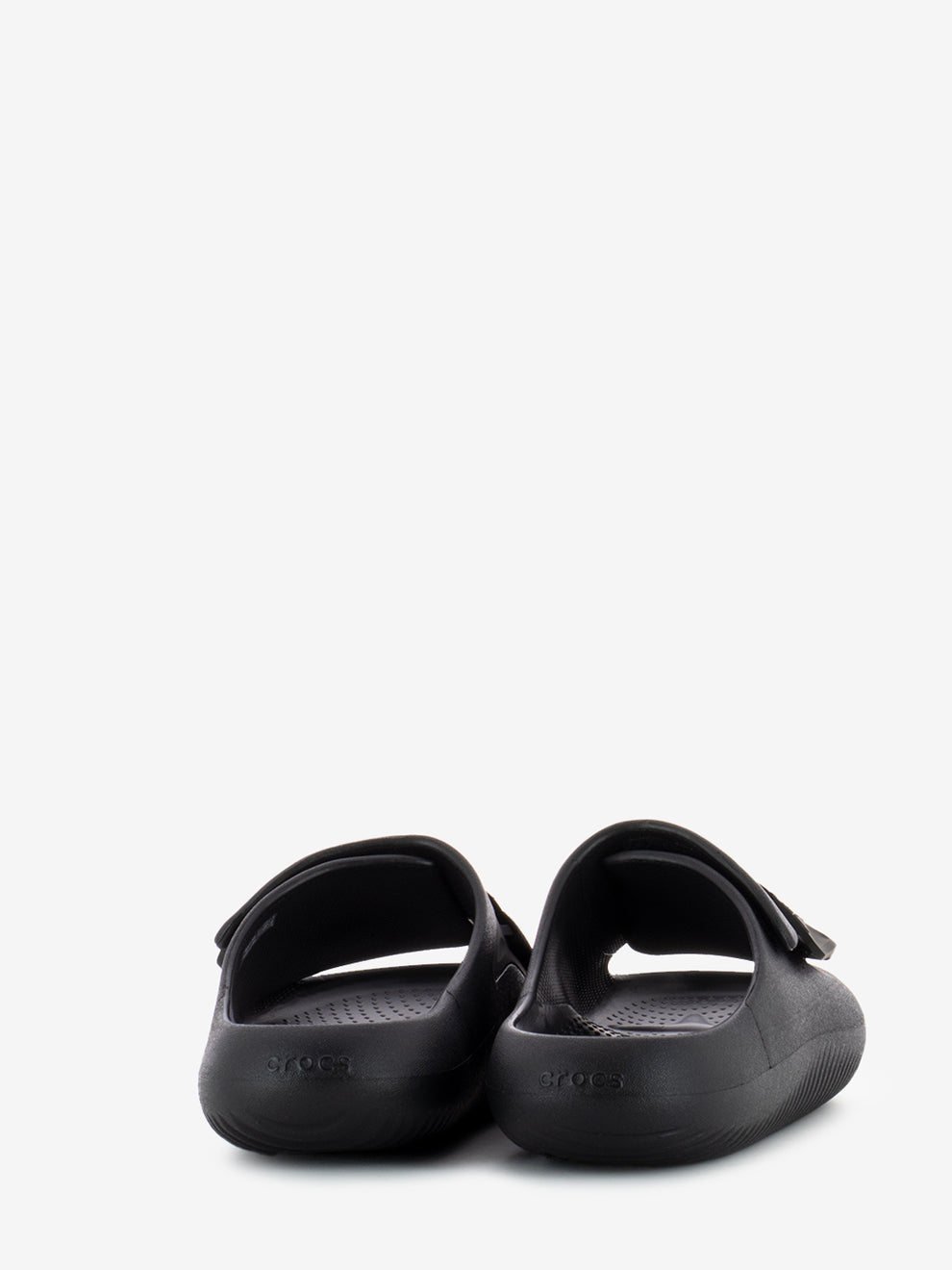 Mellow Luxe recovery slide black slipper