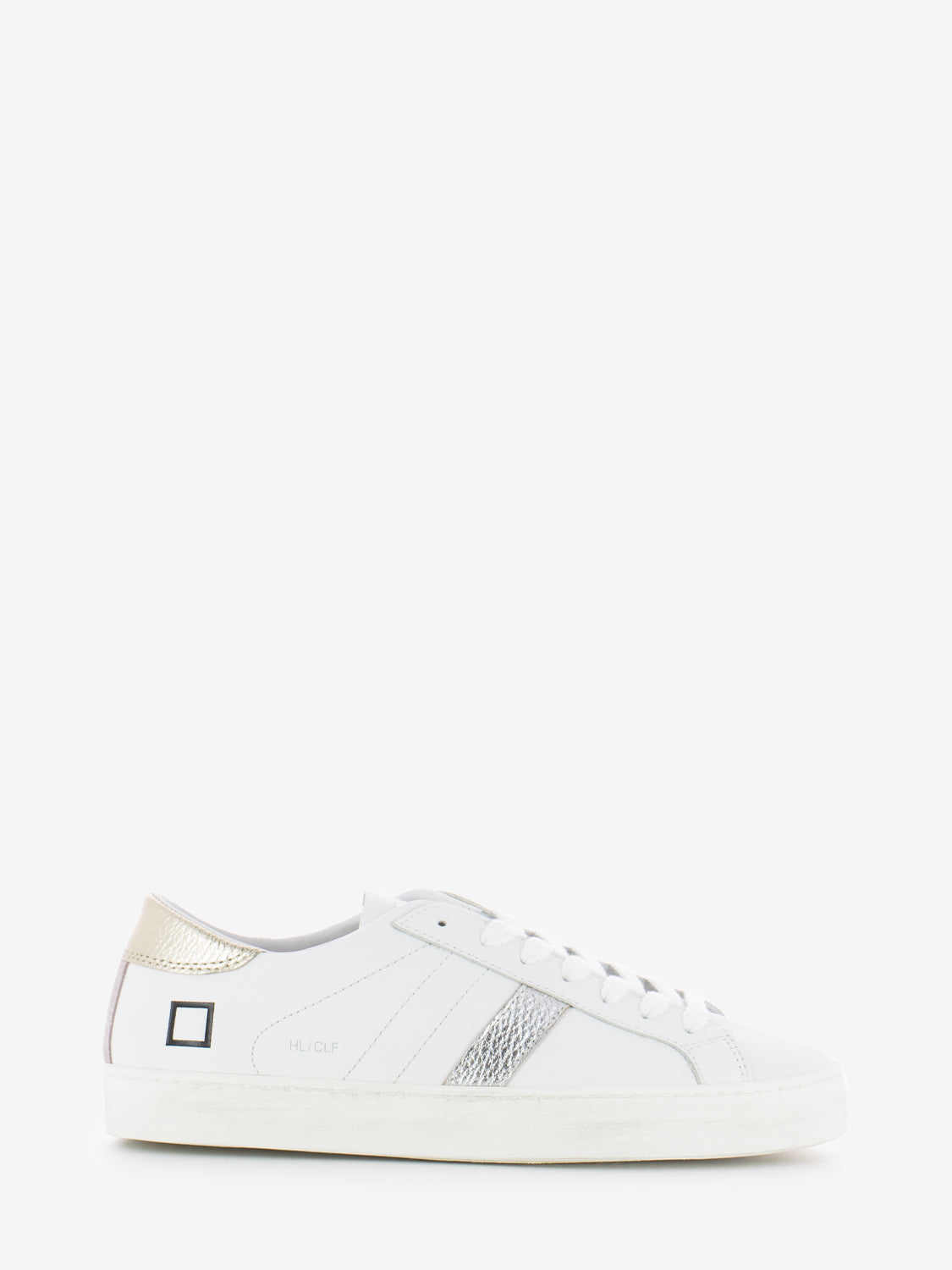 Hill low vintage calf white / platinum