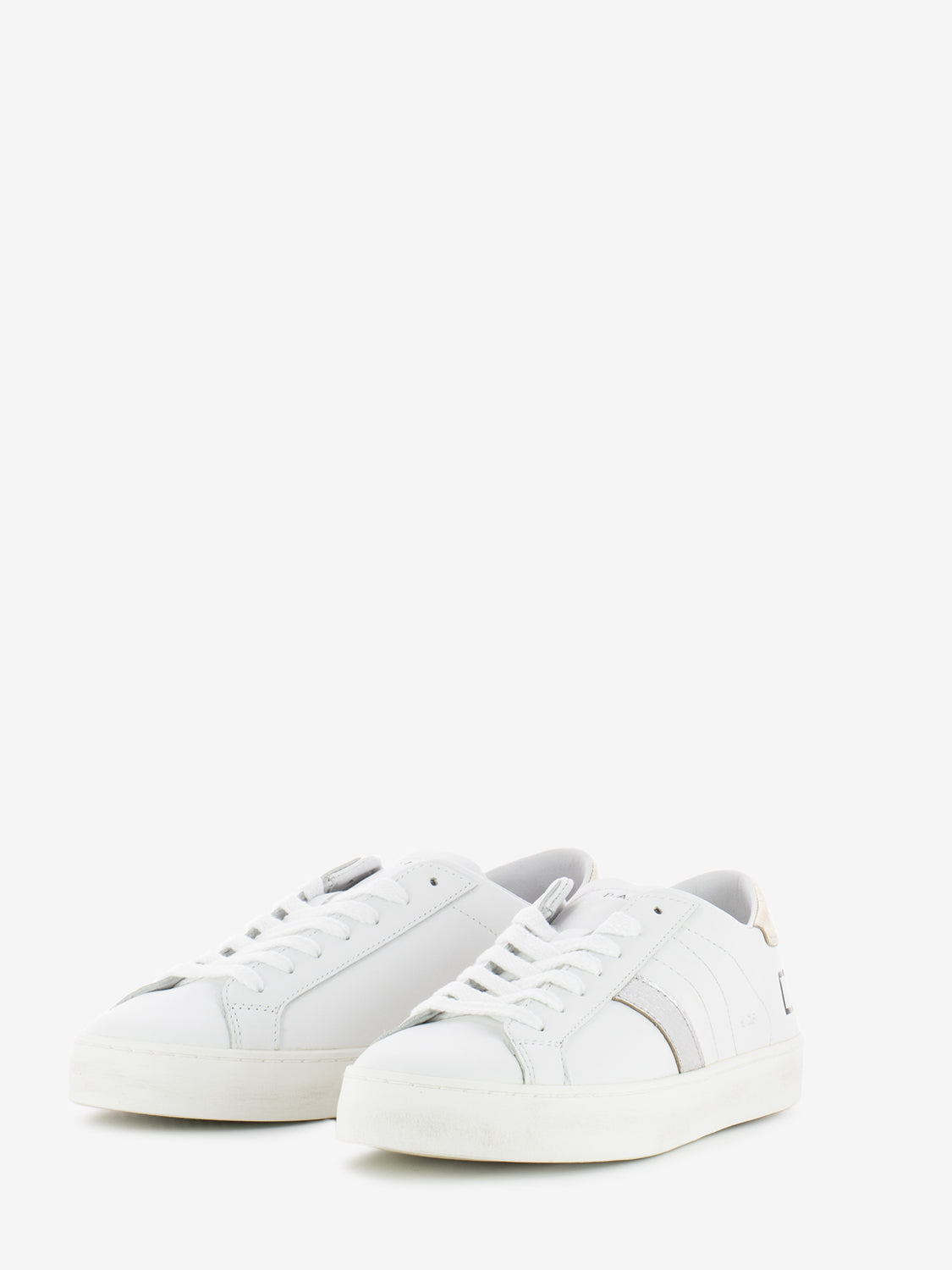 Hill low vintage calf white / platinum