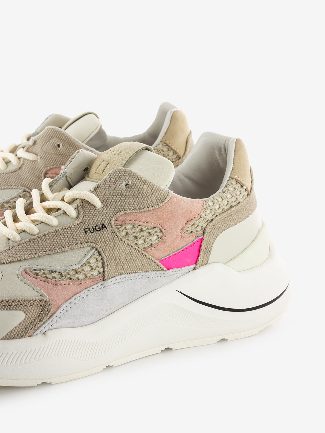 Fuga Net Sneakers Taupe