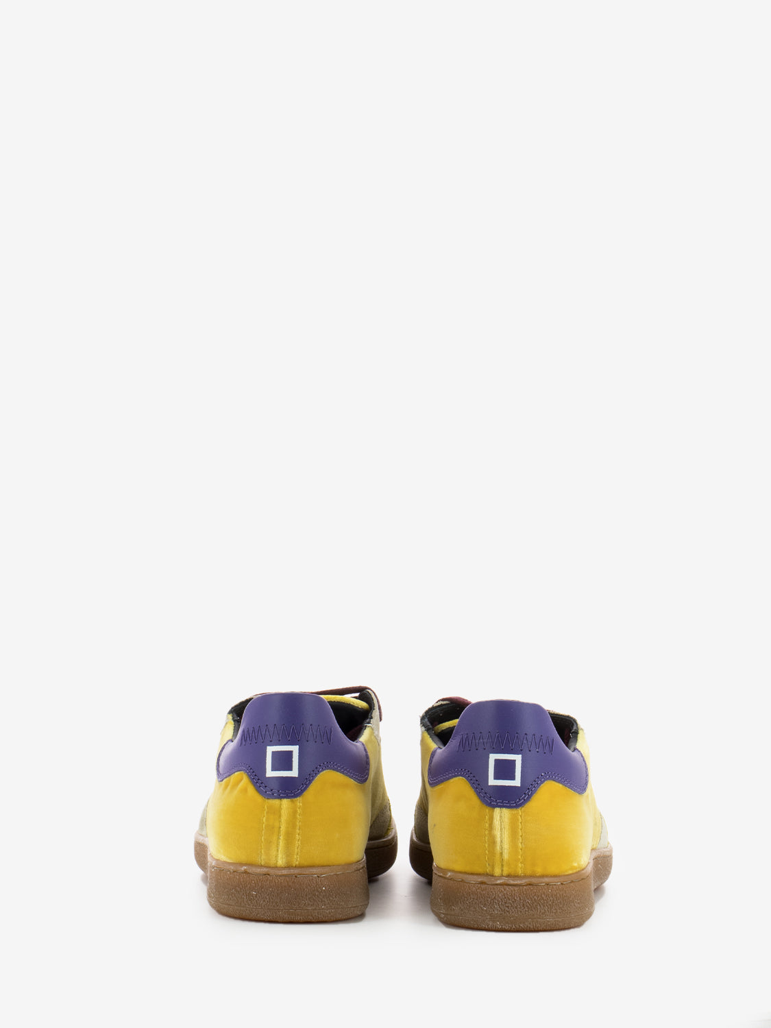 Sneakers Sporty Low Velvet Yellow