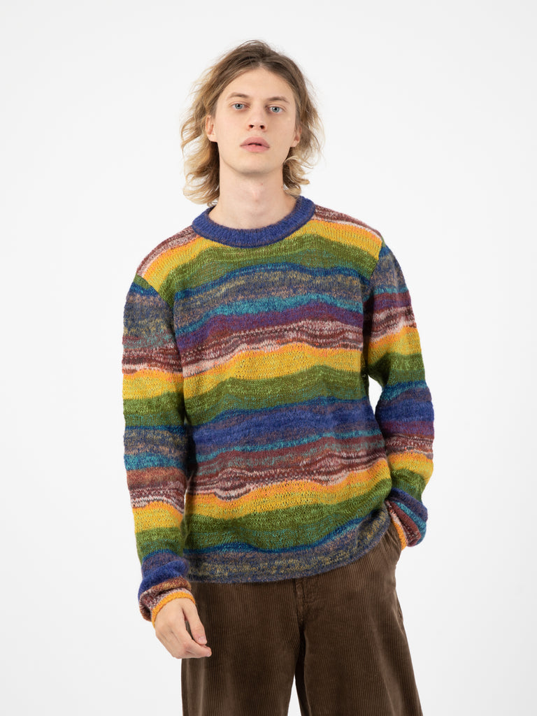 DANILO PAURA - Carli Crewneck Sweater dark multicolor