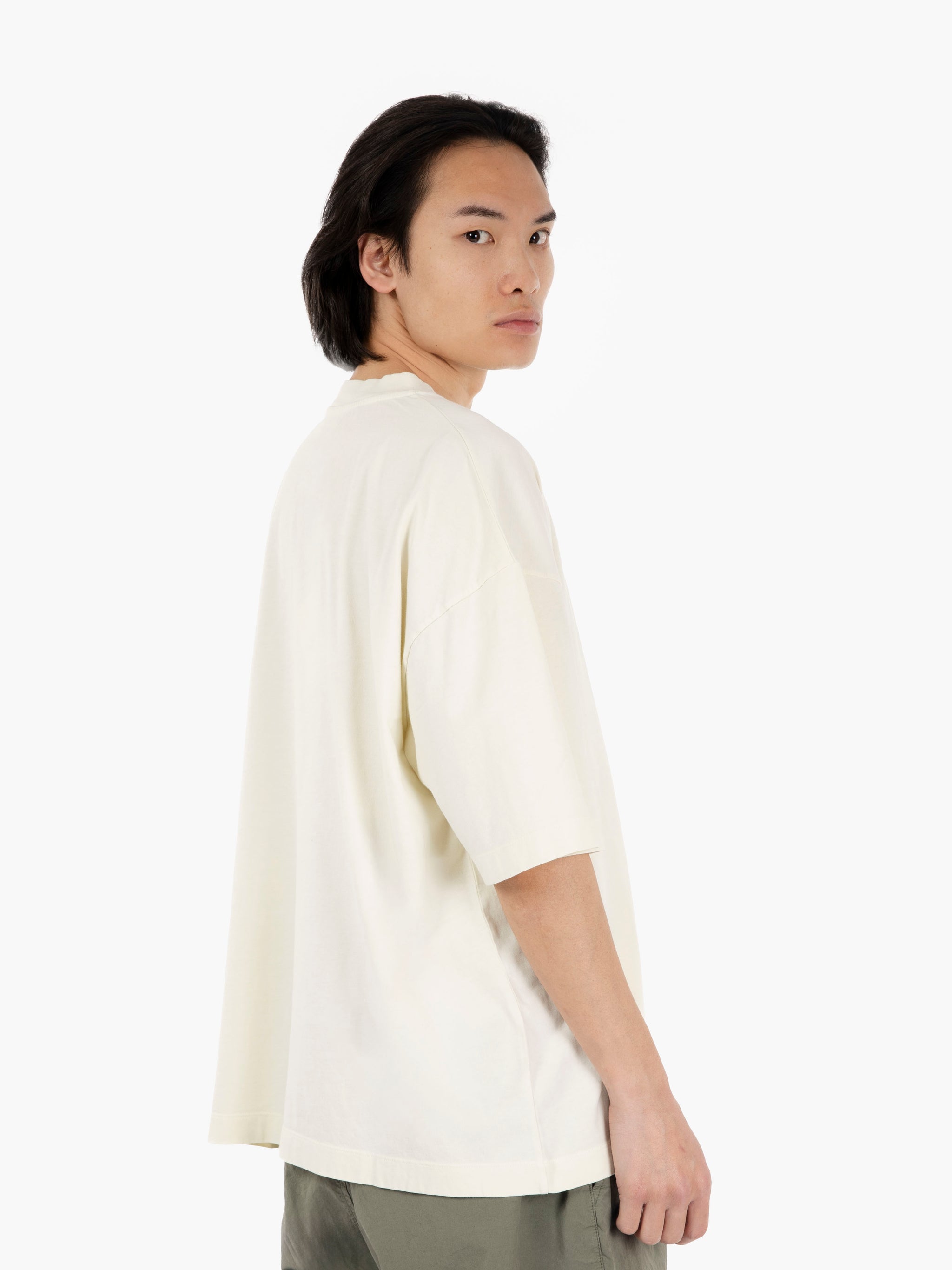 Costa oversized t-shirt tag lettering off white