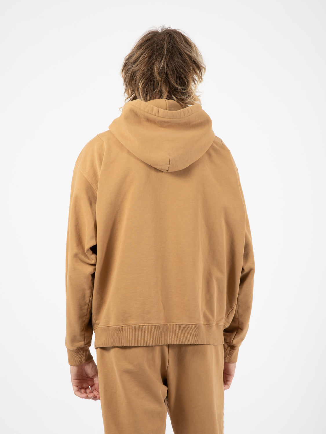 Felpa Santi Hoodie basic hazelnut
