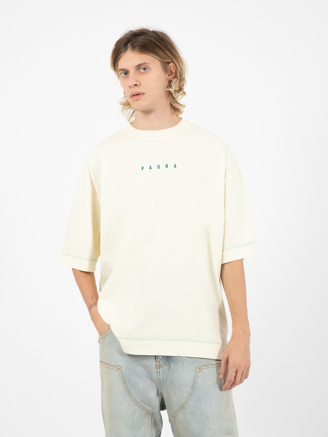 Said Oversized Tee Paura Basic ivory