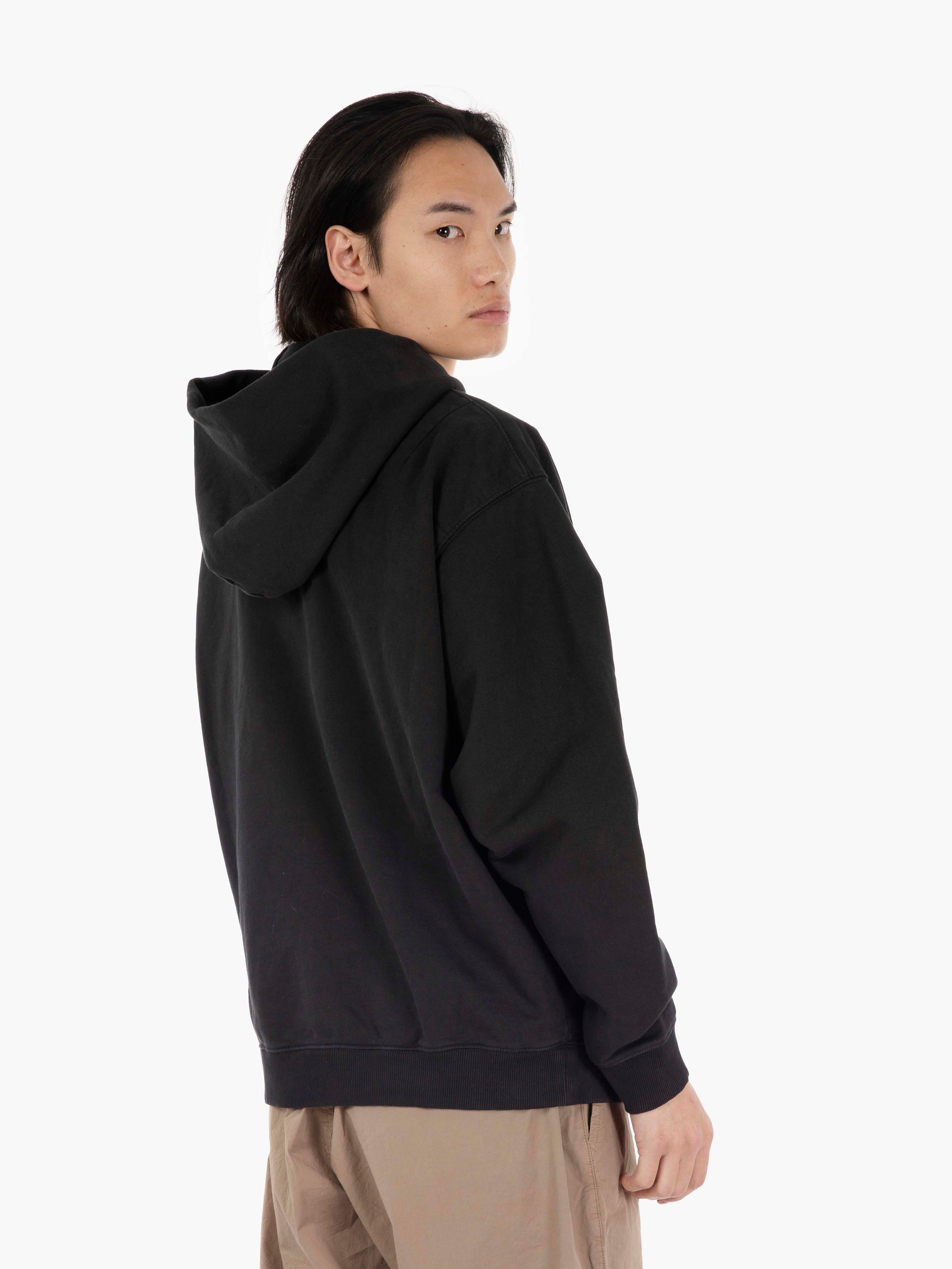 Santi hoodie tag lettering black