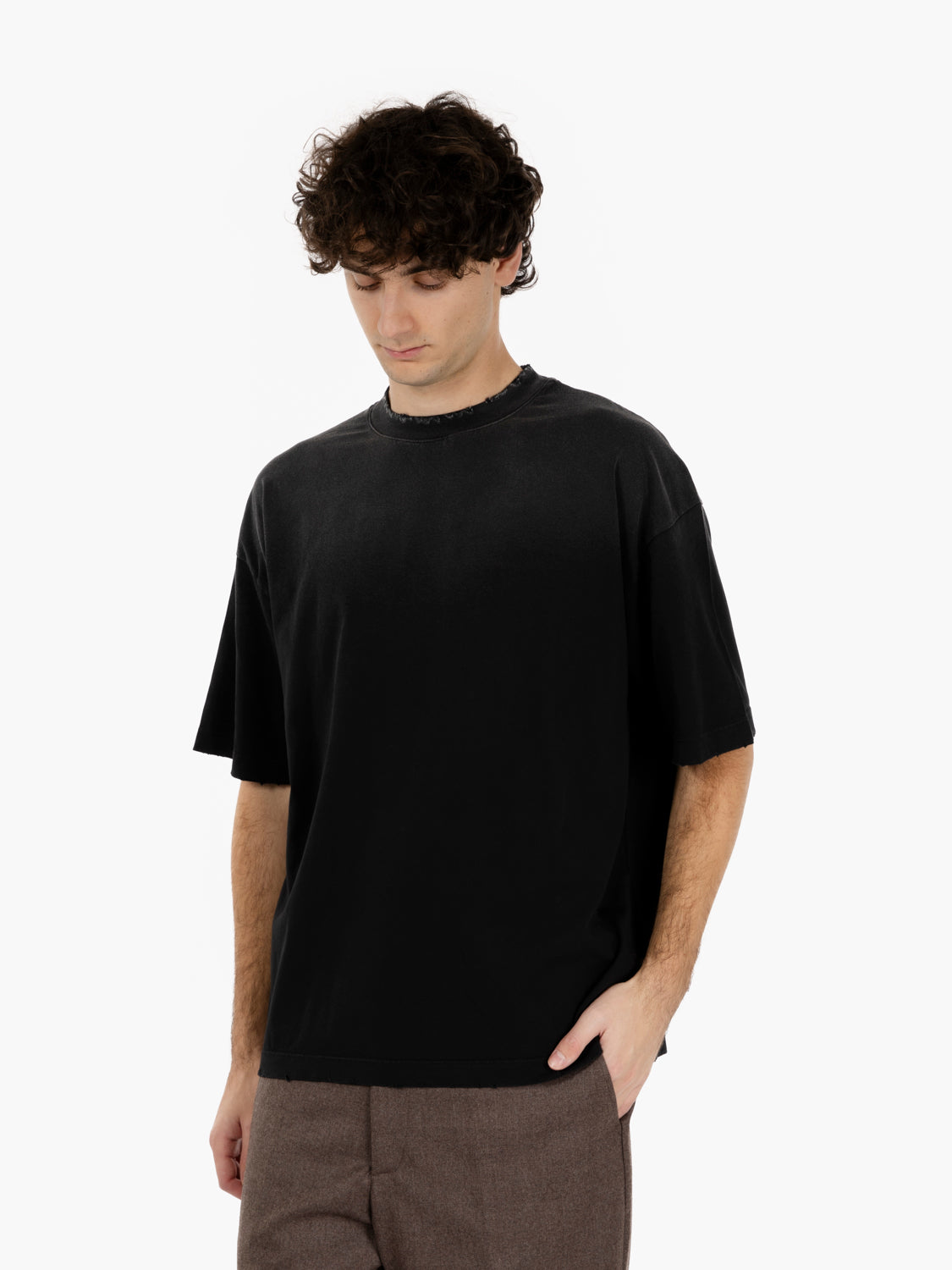 T-shirt oversize Galleria HQ black
