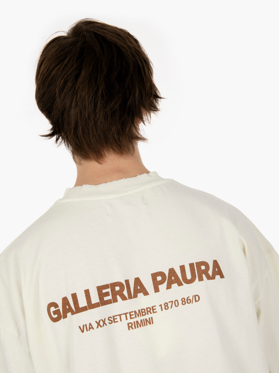 T-shirt oversize Galleria HQ off white