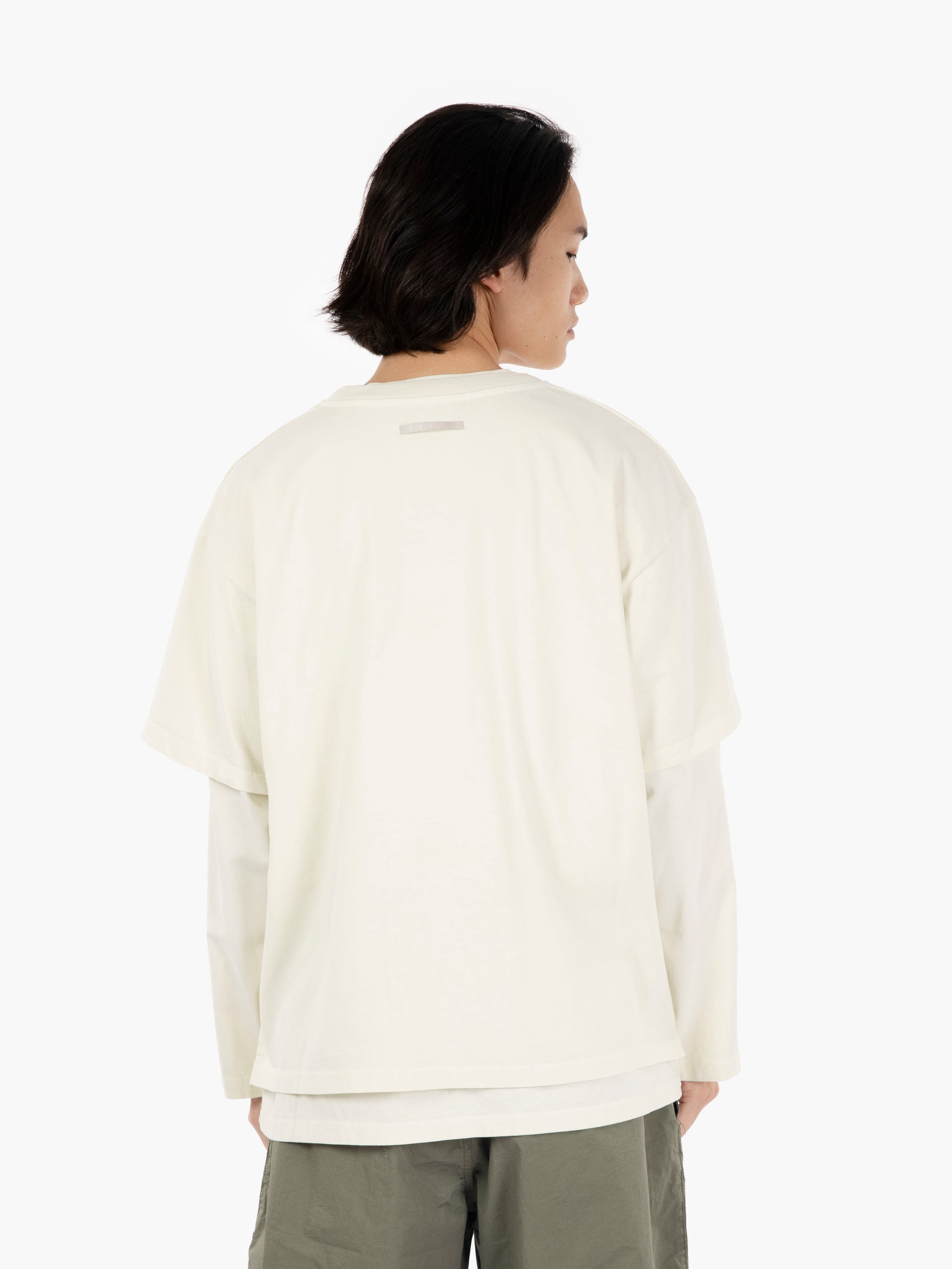 Zeno longsleeve double layer off white