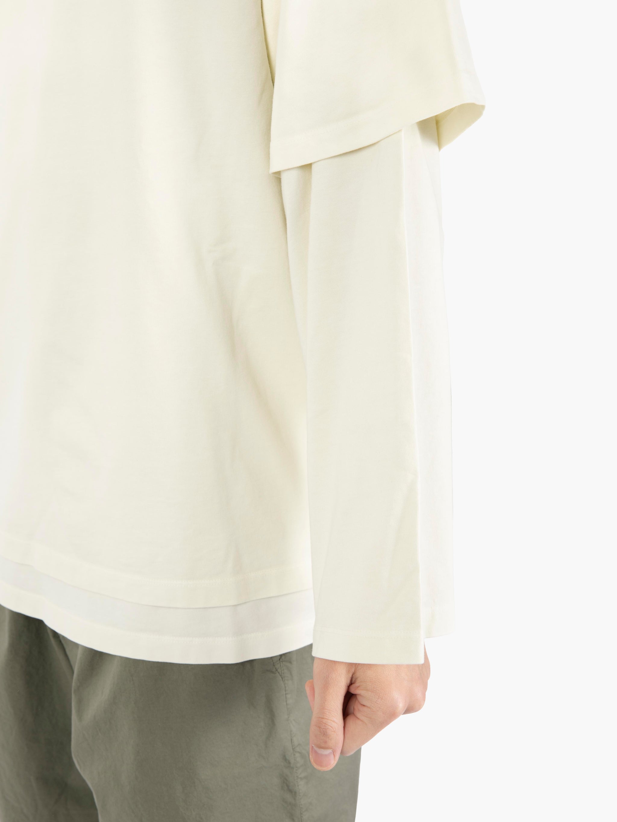 Zeno longsleeve double layer off white