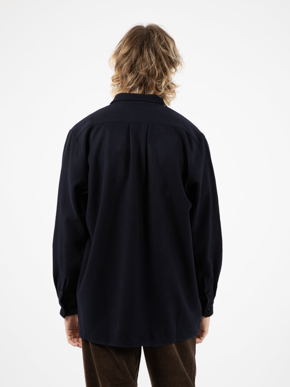Zerin Oversized Shirt dark blue