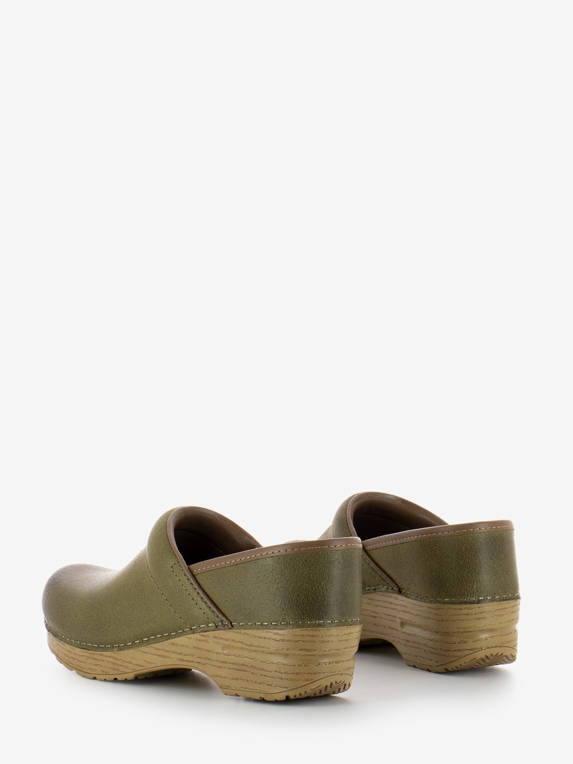 Professional burnished nubuck green