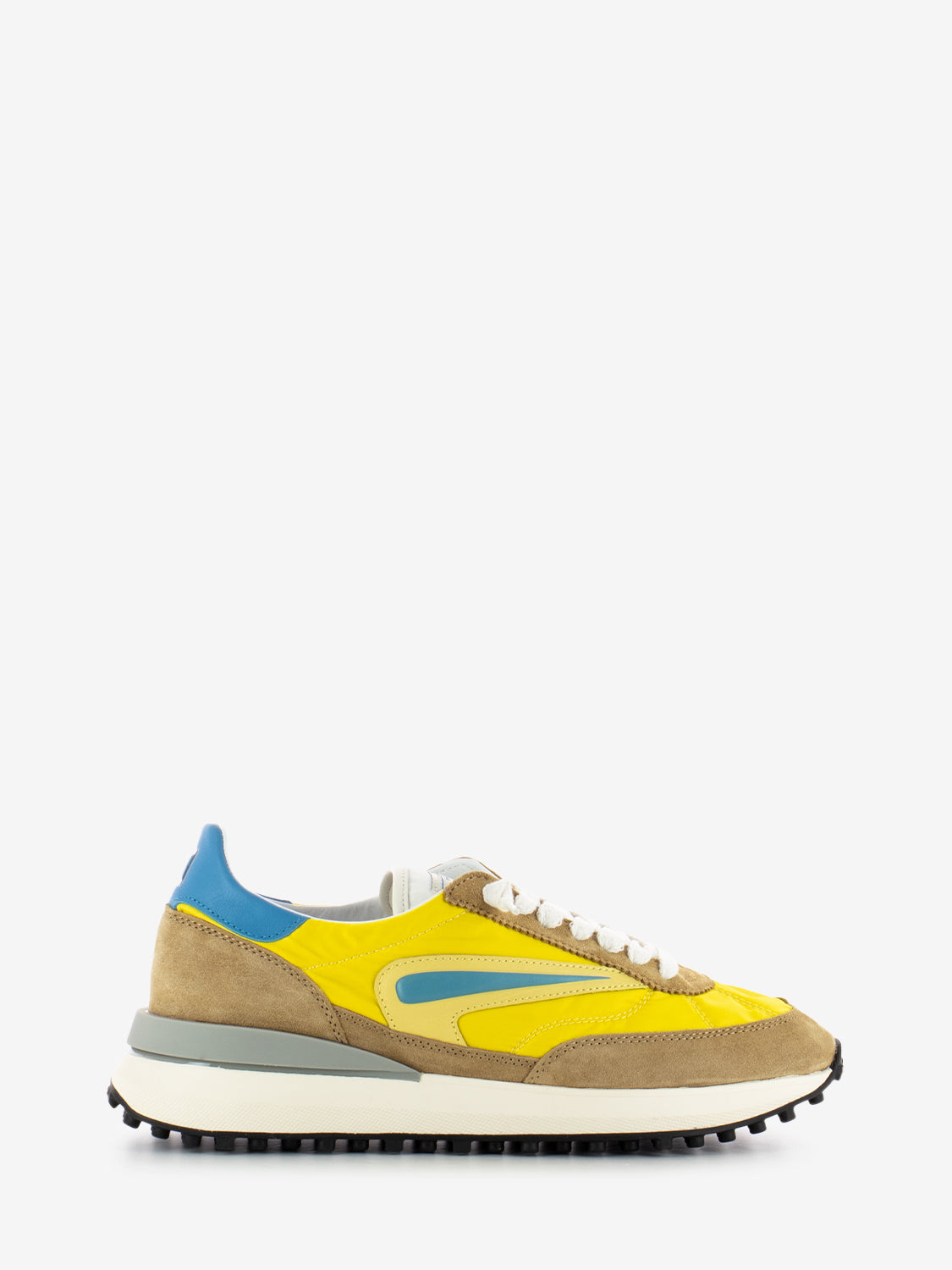 Athleta nylon mustard sneakers