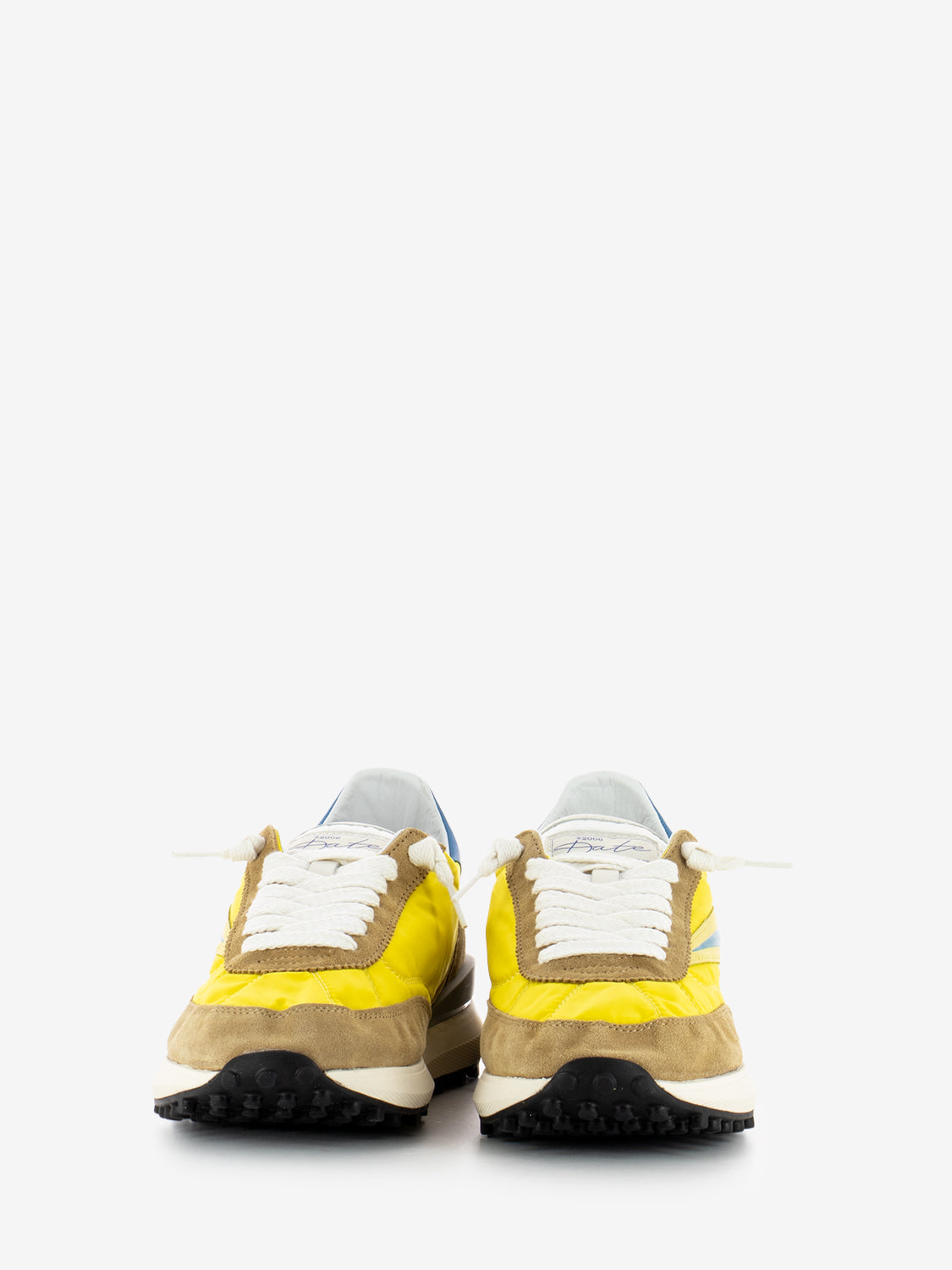 Athleta nylon mustard sneakers