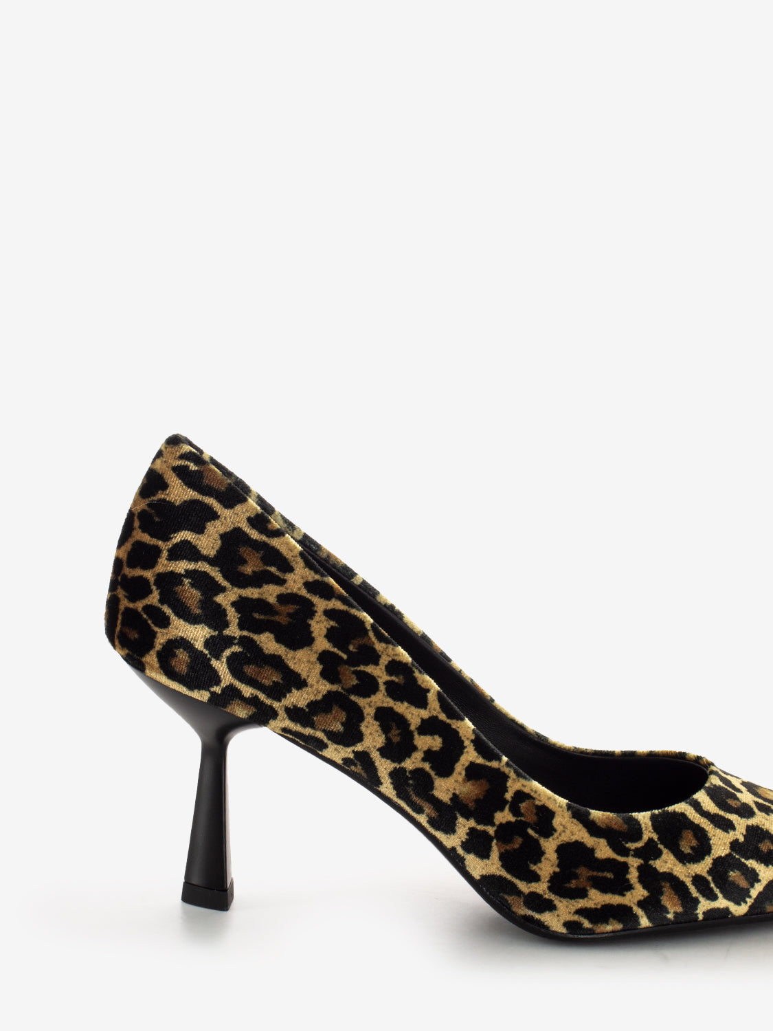 Lia décolleté in leo velvet