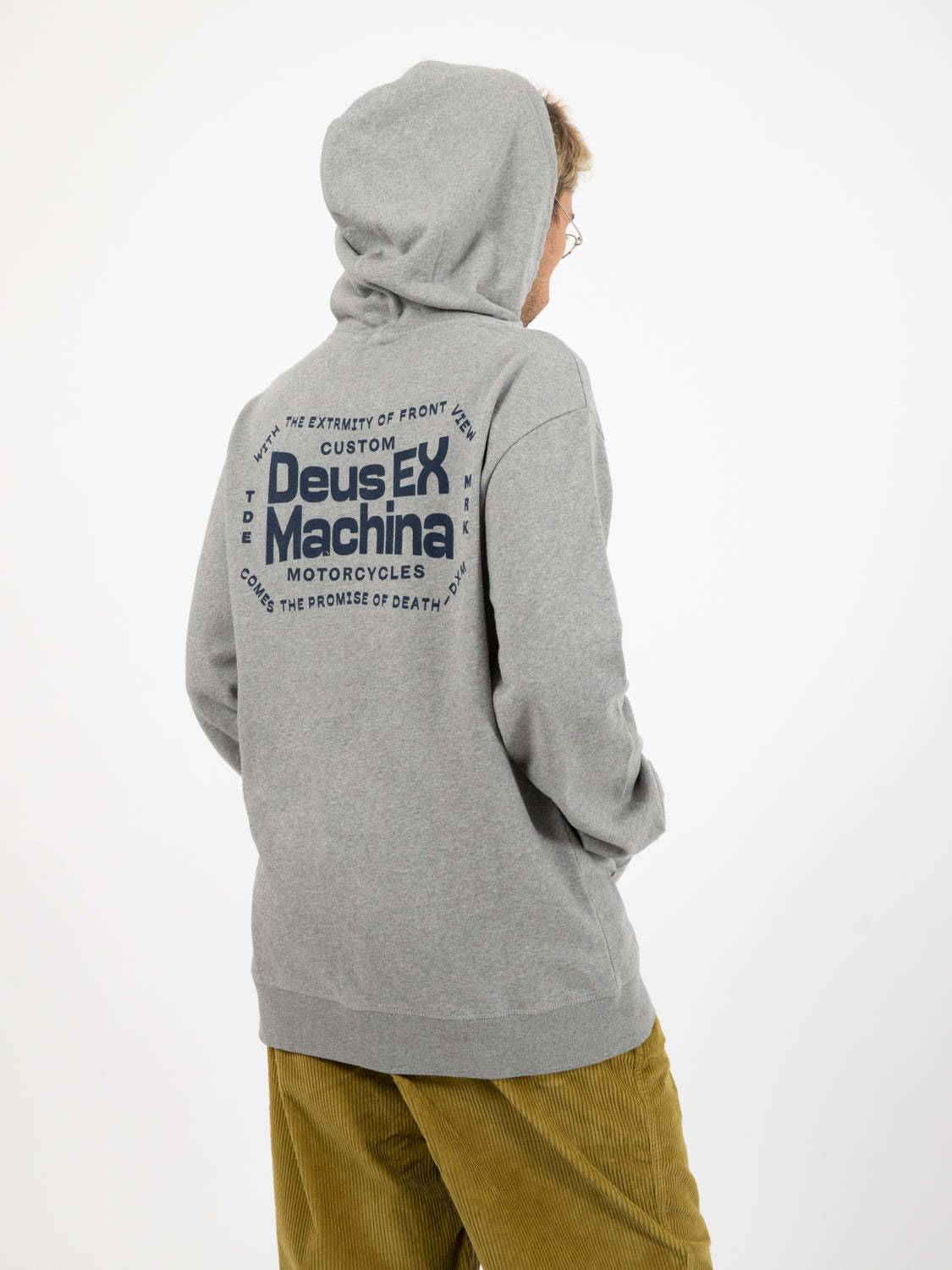 Extremity Hoodie Grey Marle