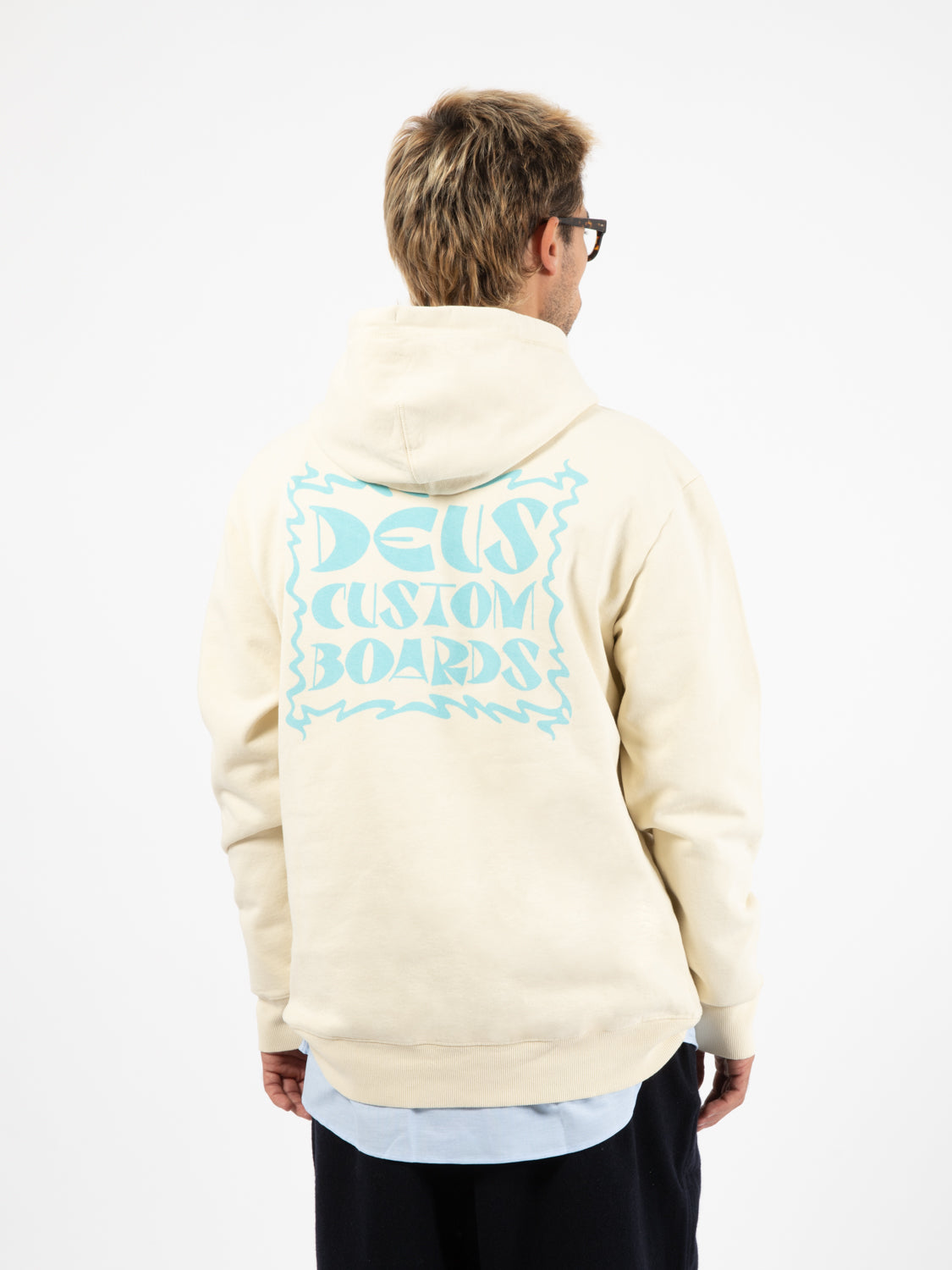 Felpa Sunblock Acid Hoodie dirty white