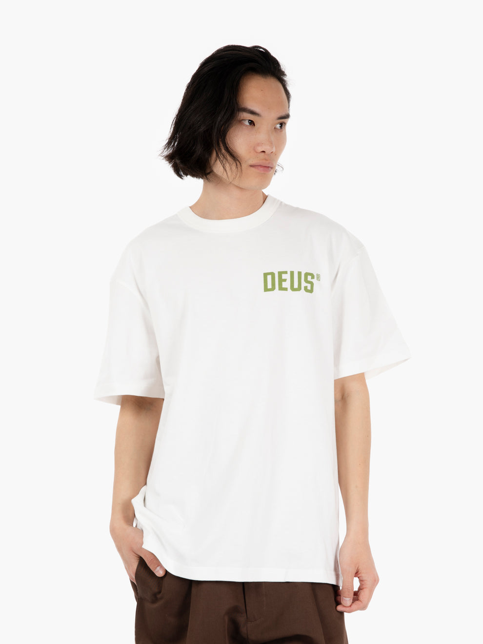 Hemlock tee vintage white
