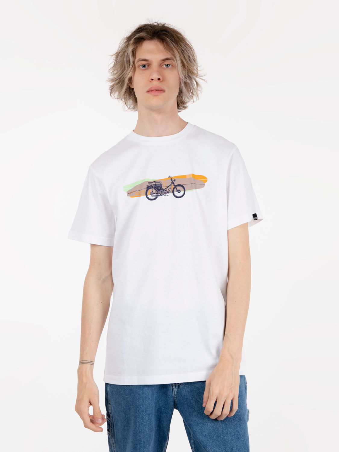Seaside tee white
