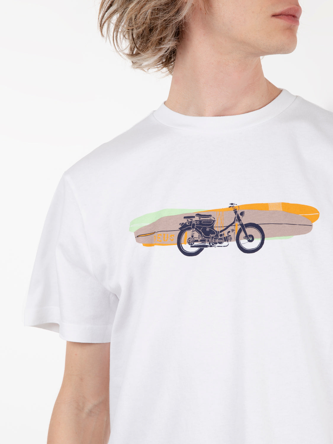 Seaside tee white