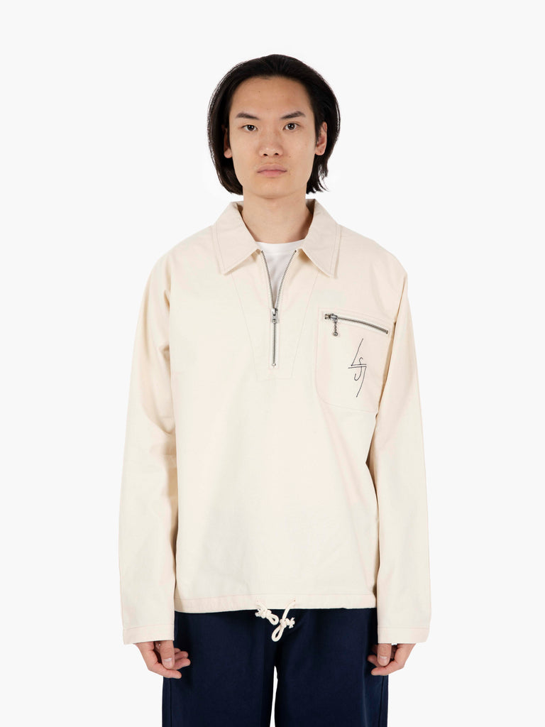 DEUS - Specter smock shirt natural