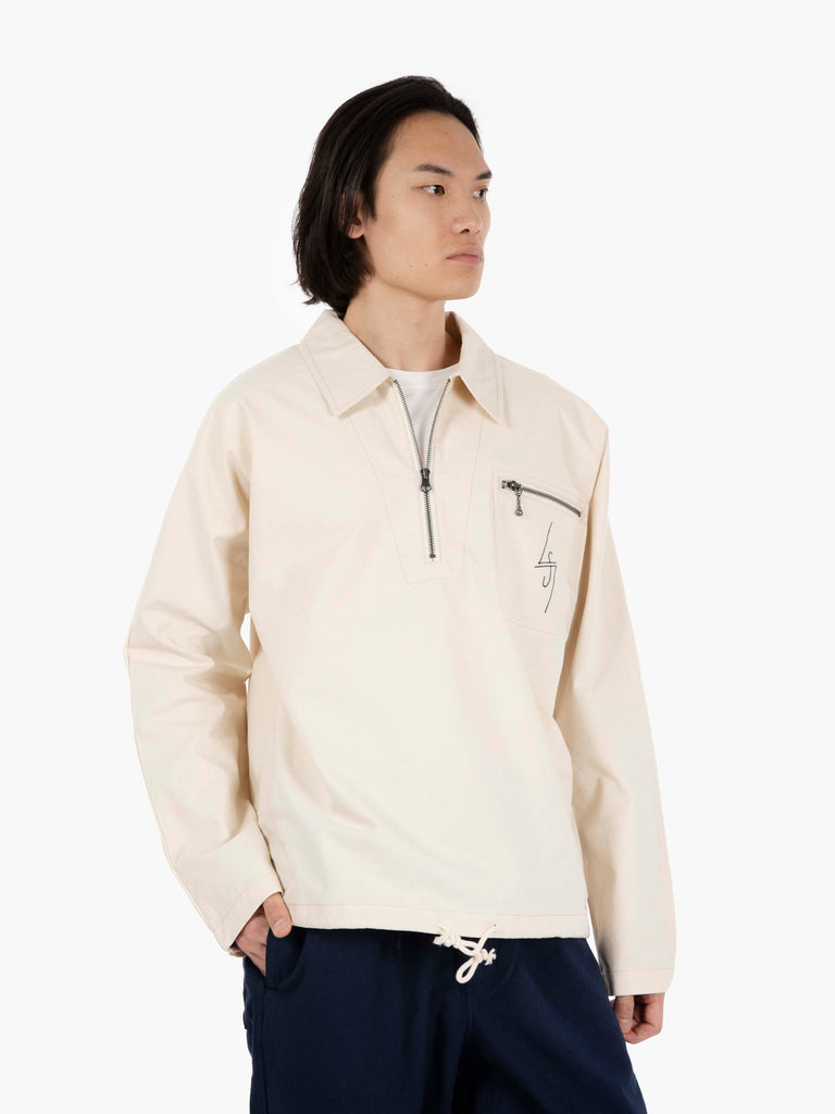 DEUS - Specter smock shirt natural