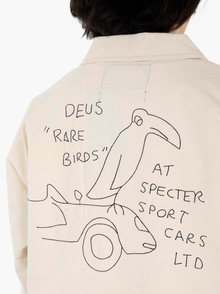 DEUS - Specter smock shirt natural