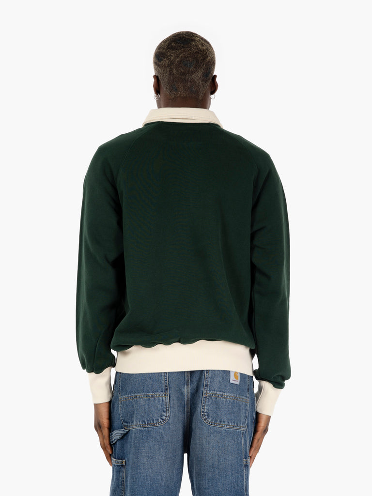 DEUS - Specter zip sweat racing green
