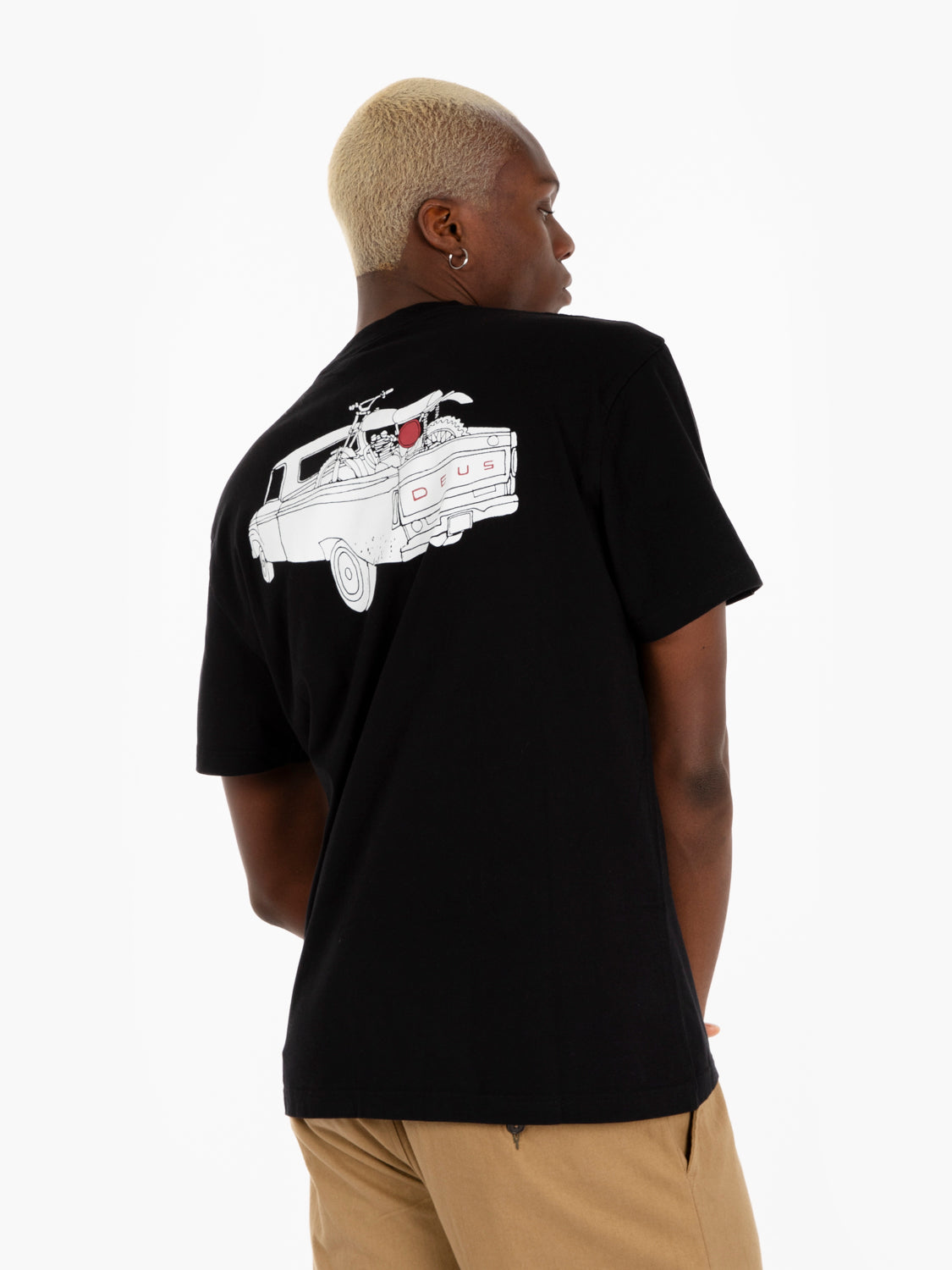 Carby pickup black t-shirt