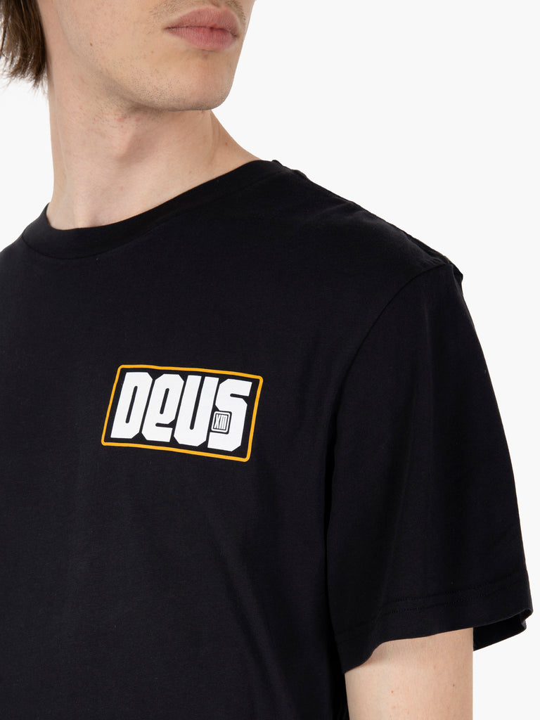 DEUS - T-shirt Outage vintage black