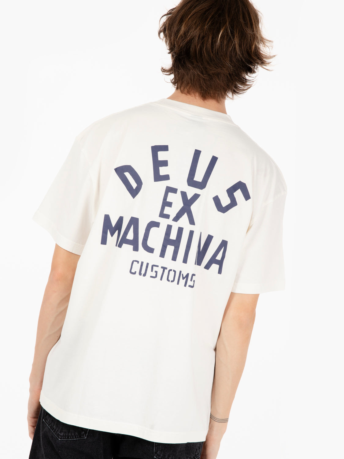 T-shirt Pisstin vintage white