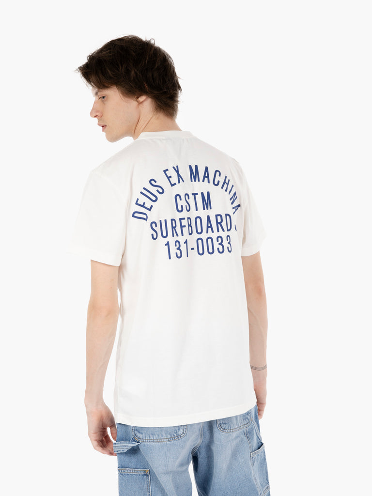 DEUS - T-shirt Recoil vintage white