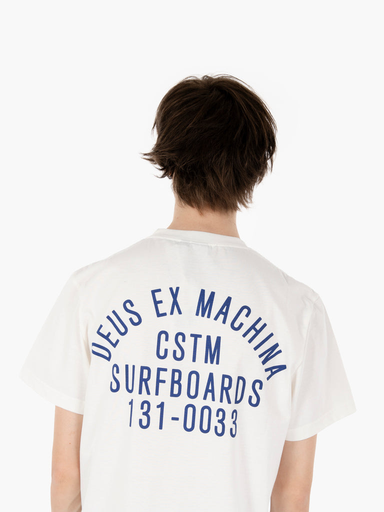 DEUS - T-shirt Recoil vintage white