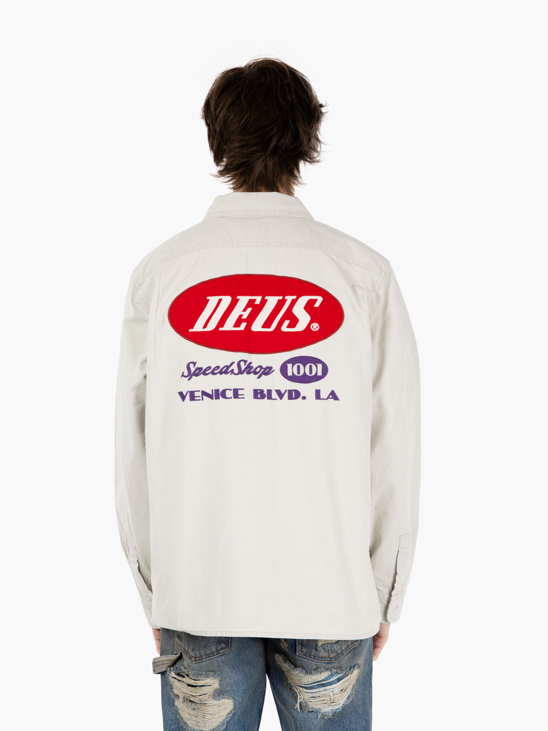 Tin lizzie shirt dirty white