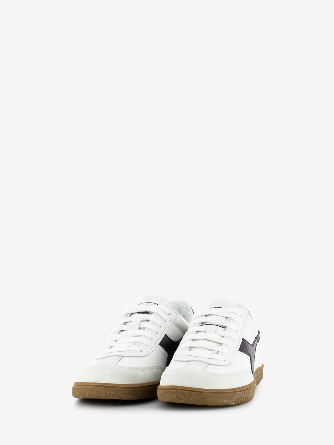 White/Black Trainer Sneaker