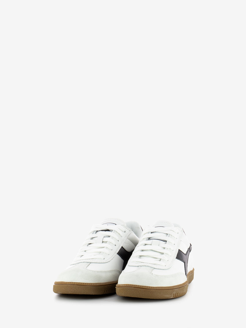 White/Black Trainer Sneaker