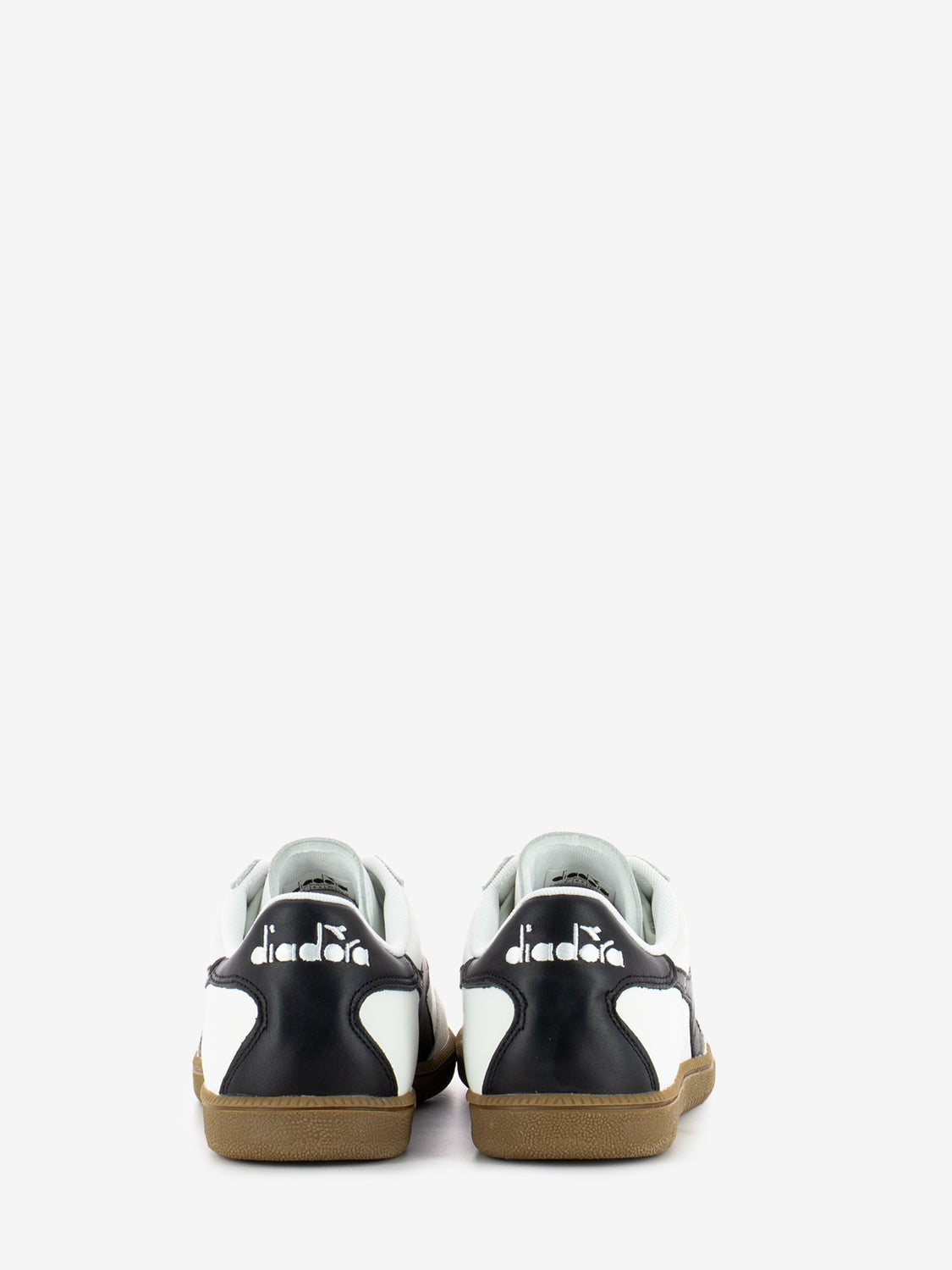 White/Black Trainer Sneaker