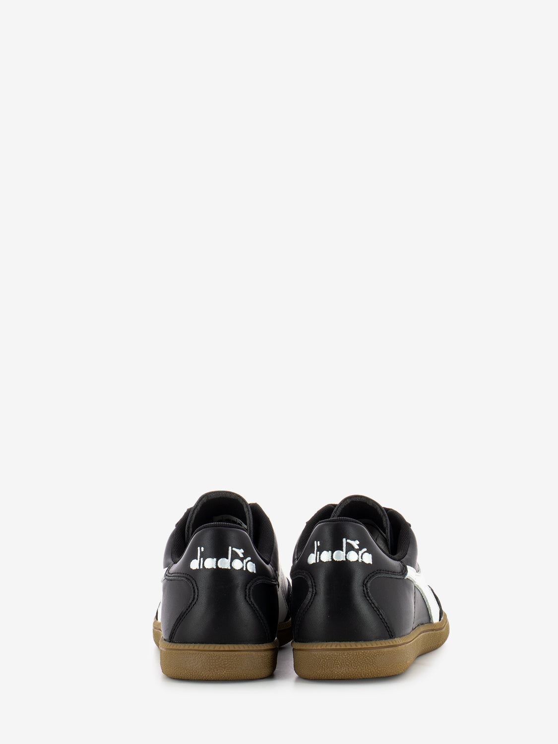 Black/white trainer sneaker