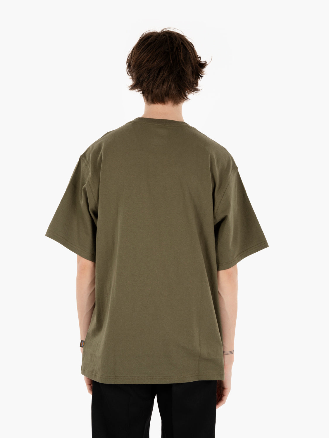 Clancy heavyweight tee military green
