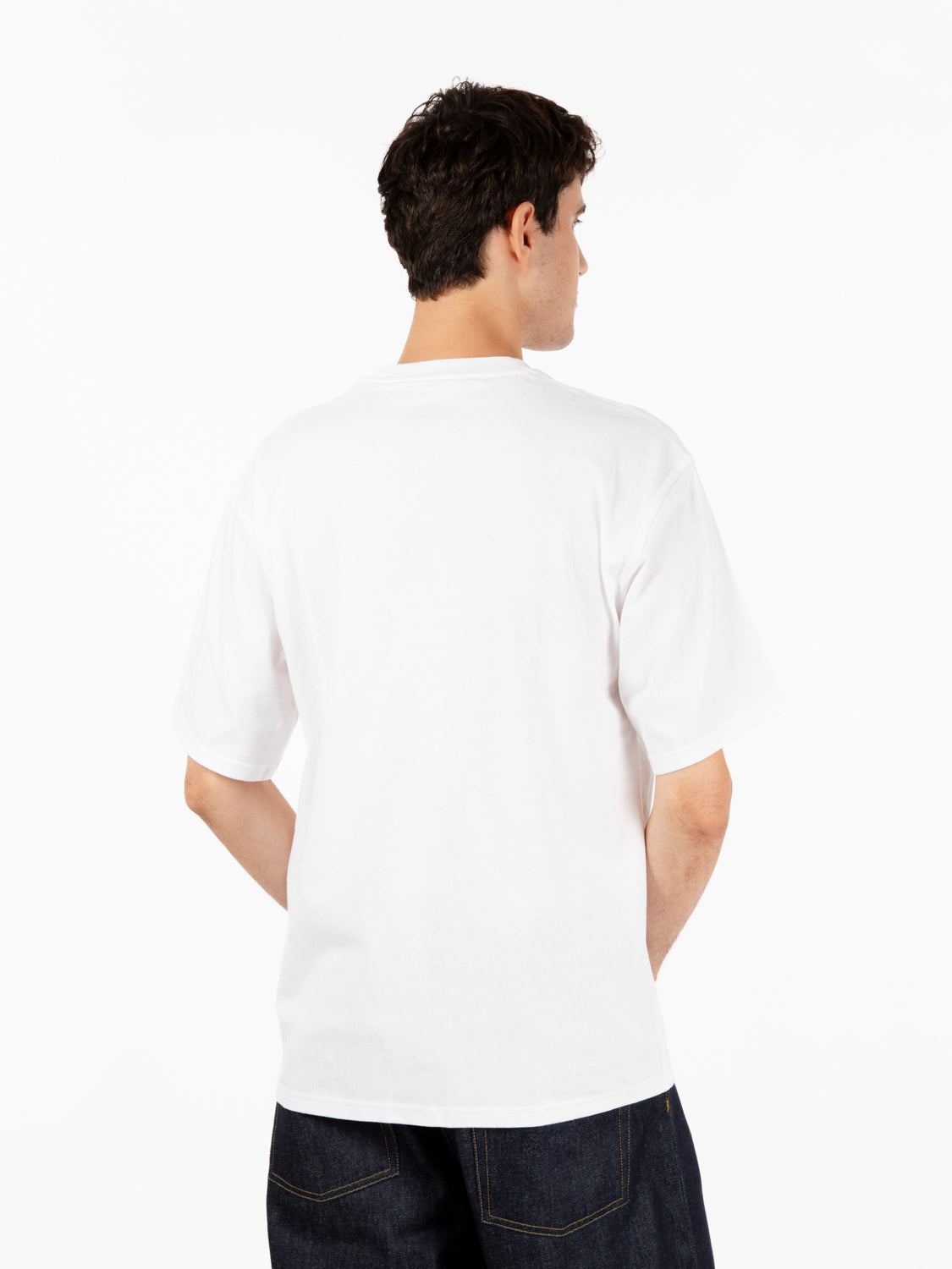 Clancy heavyweight tee white