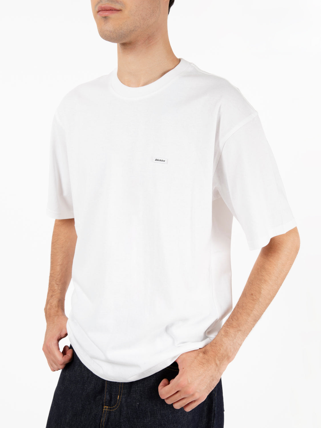 Clancy heavyweight tee white