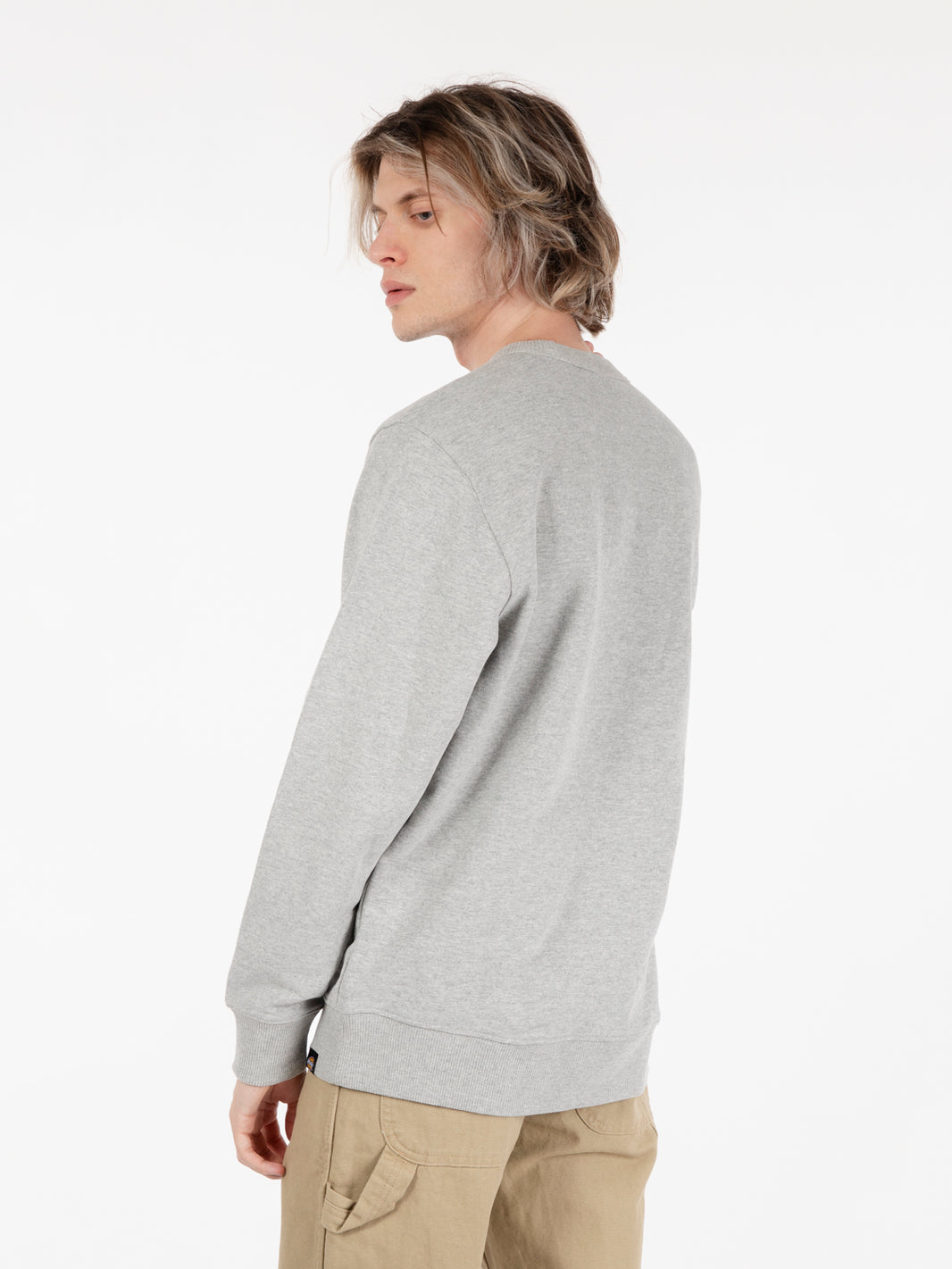 Aitikin crewneck sweatshirt grey / dark forest